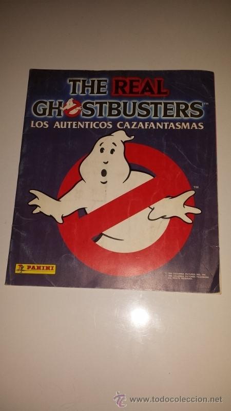 Coleccionismo &aacute;lbumes: THE REAL GHOSTBUSTERS - PANINI - Foto 1