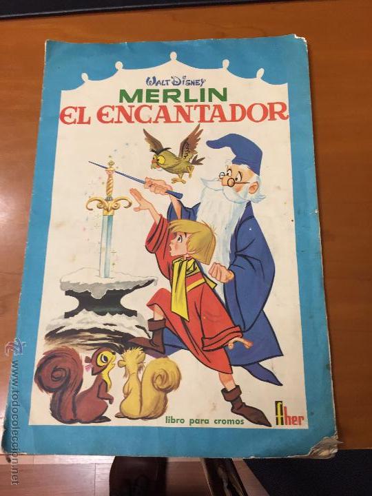 Collezionismo Album: merlin el encantandor album con 90 cromos se venden sueltos