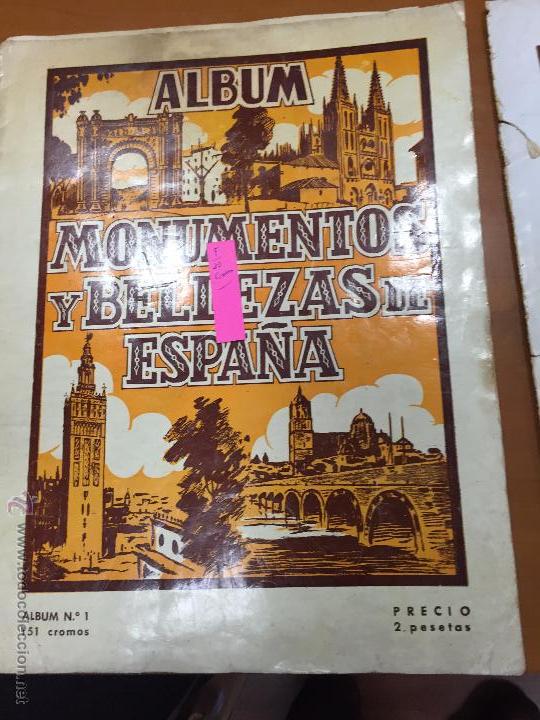 Collezionismo Album: MONUMENTOS Y BELLEZAS DE ESPA&Ntilde;A ALBUM 1 CON 132 CROMOS SE VENDEN SUELTOS