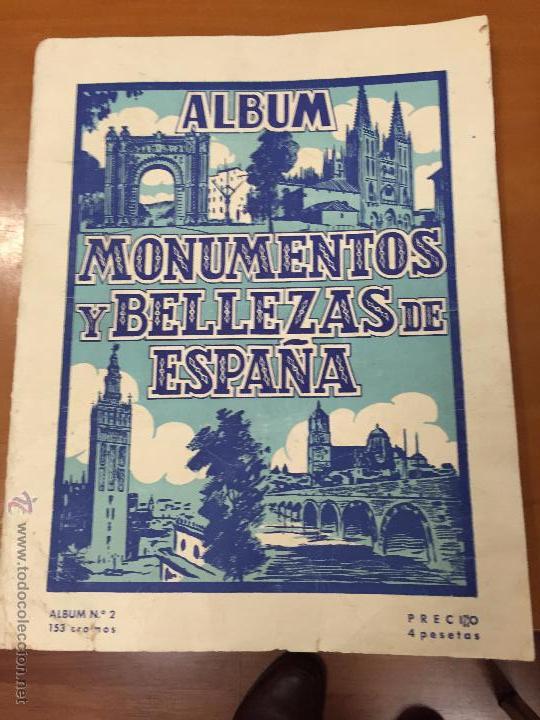 Collezionismo Album: MONUMENTOS Y BELLEZAS DE ESPA&Ntilde;A ALBUM 2 CON 131 CROMOS SE VENDEN SUELTOS