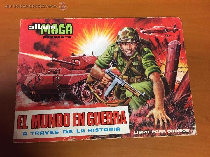 Collezionismo Album: el mundo en guerra album con 258 cromos se venden sueltos