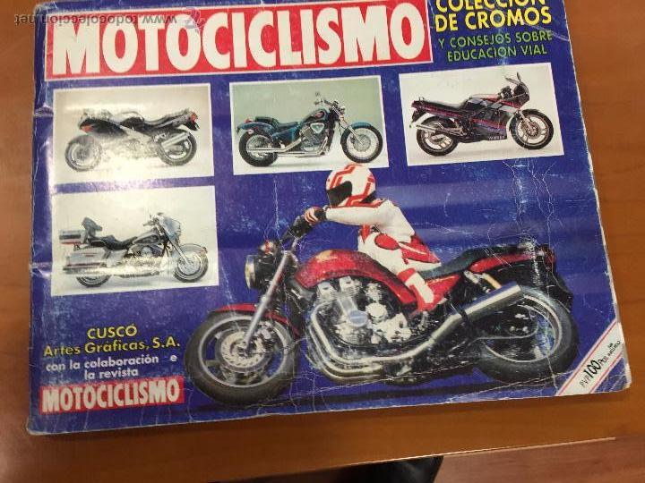 Collezionismo Album: MOTOCICLISMO CUSCO ALBUM CON 159 CROMOS SE VENDEN SUELTOS