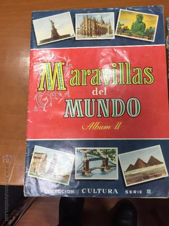 Collezionismo Album: MARAVILLAS DEL MUNDO ALBUM 2 FALTAN 21 CROMOS SE VENDEN SUELTOS