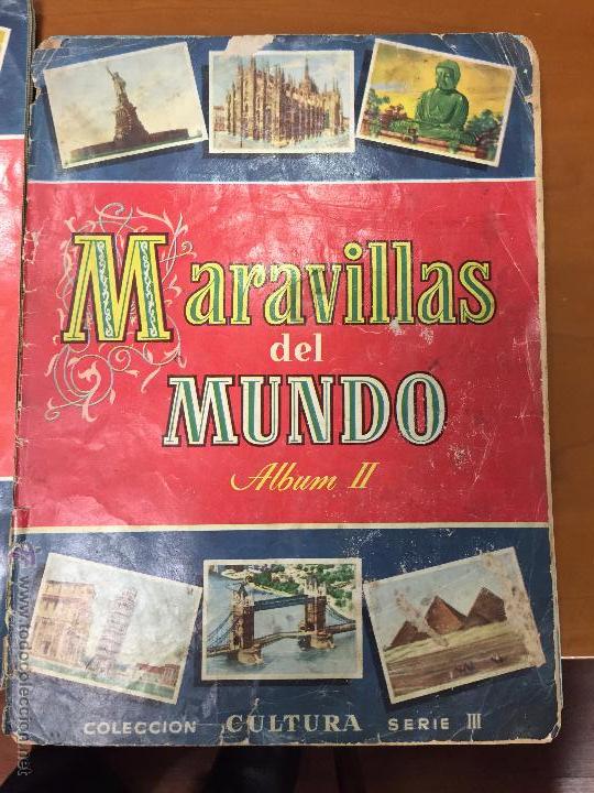 Collezionismo Album: MARAVILLAS DEL MUNDO ALBUM 2 FALTAN 5 CROMOS SE VENDEN SUELTOS