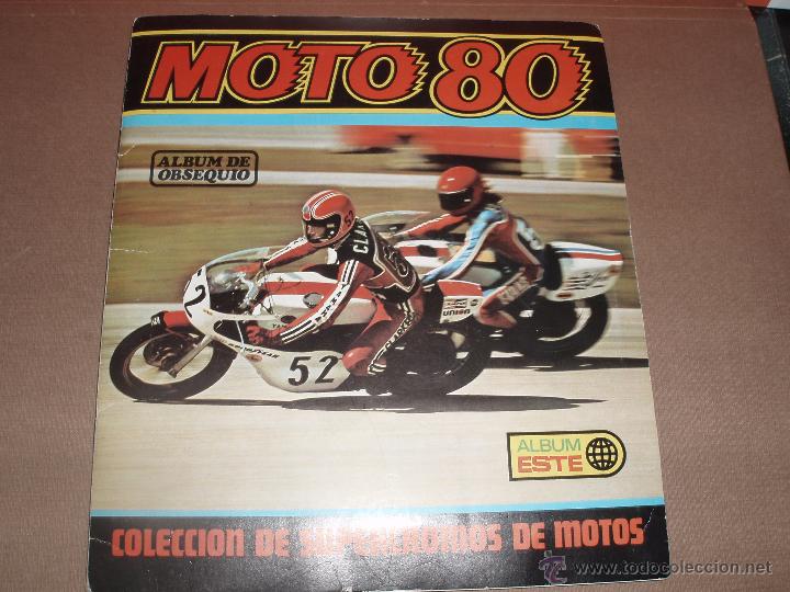 Collectable Incomplete Albums: ALBUM MOTO 80 CASI COMPLETO