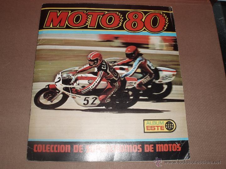Colecionismo Cadernetas: ALBUM MOTO 80 FALTAN 16 CROMOS