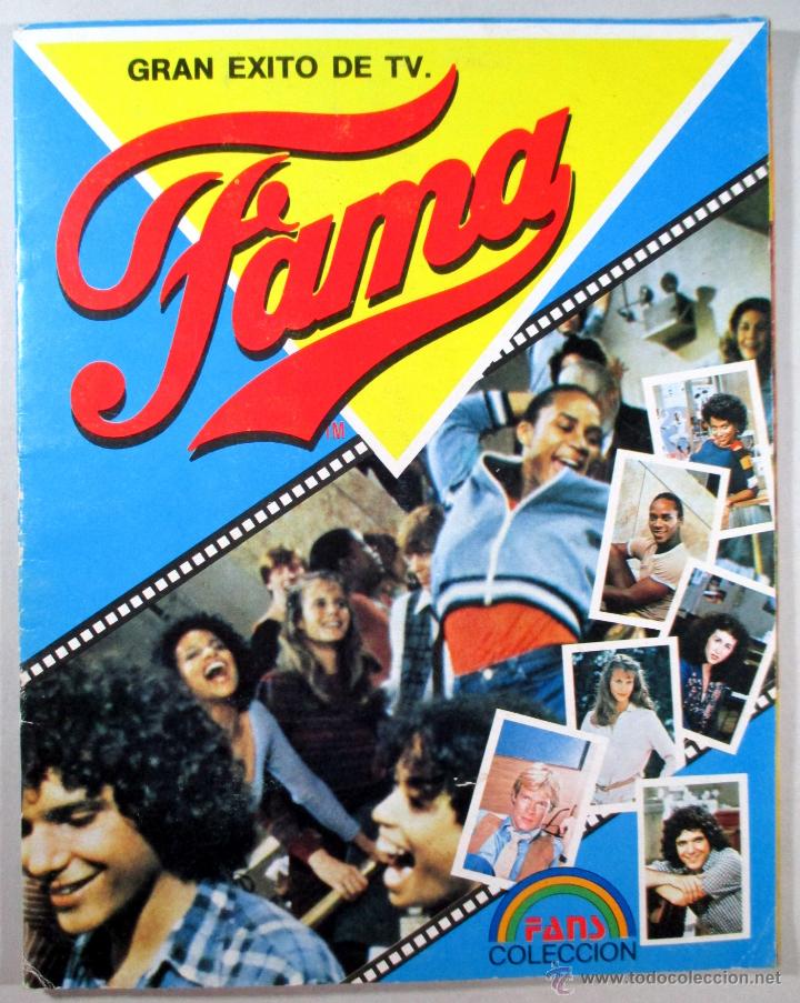 Collectionnisme Albums: &Aacute;LBUM INCOMPLETO DE CROMOS - PEL&Iacute;CULA FAMA - FANS COLECCION ORIGINAL 1983