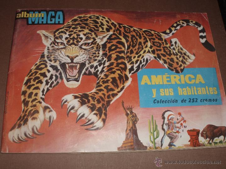 Collectable Incomplete Albums: ALBUM AMERICA Y SUS HABITANTES INCOMPLETO