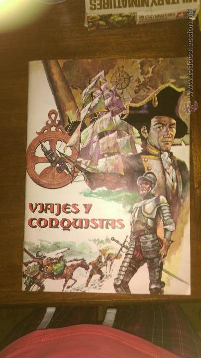 Coleccionismo &aacute;lbumes: VIAJES Y CONQUISTAS - Foto 1