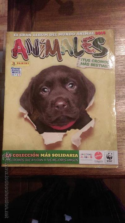 Collectionnisme Albums: EL GRAN ALBUM DEL MUNDO ANUMAL 2014 ANIMALES CON CINCO CROMOS