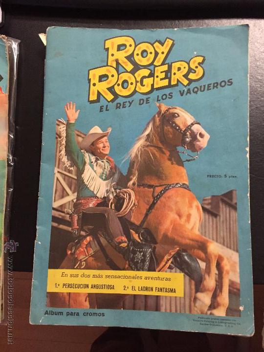 Collectable Incomplete Albums: ROY ROGERS 55 CROMOS SE VENDEN SUELTOS