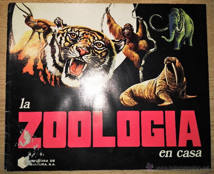 Collectable Incomplete Albums: Album de cromos -LA ZOOLOGIA EN CASA- , Difusora de Cultura (1972) 283 cromos