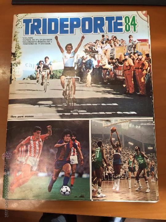 Collectable Incomplete Albums: trideporte 84 album con 166 cromos se venden sueltos