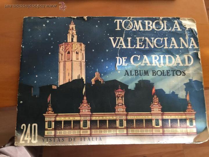 Collectable Incomplete Albums: TOMBOLA VALENCIANA DE CARIDAD MAS DE 200 CROMOS SE VENDEN SUELTOS
