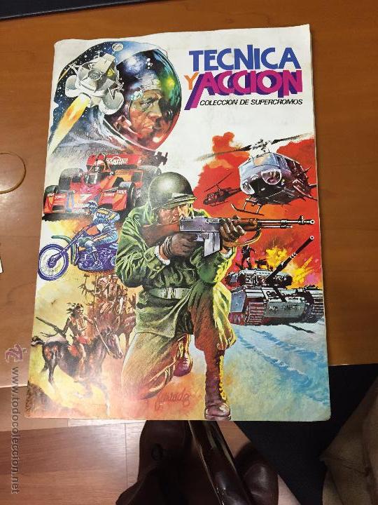 Collectable Incomplete Albums: tecnica y accion album con 228 cromos se estudia vender sueltos