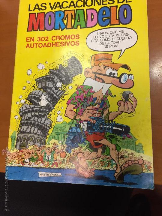 Collectable Incomplete Albums: LAS VACACIONES DE MORTADELO 147 CROMOS SE VENDEN CROMOS SUELTOS