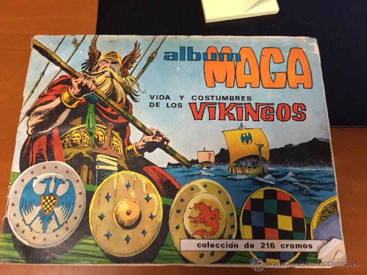 Collectable Incomplete Albums: VIDA Y COSTUMBRES DE LOS VIKINGOS ALBUM CON 93 CROMOS SE VENDEN SUELTOS