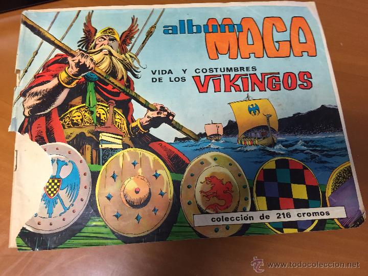 Collectable Incomplete Albums: VIDA Y COSTUBRES DE LOS VIKINGOS ALBUM CON 91 CROMOS SE VENDEN SUELTOS