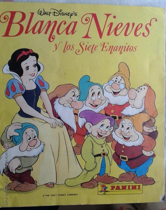 Collectable Incomplete Albums: Blanca Nieves y los siete enanitos. Panini