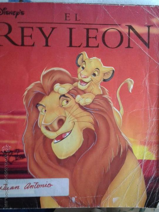Coleccionismo &aacute;lbumes: El Rey Le&oacute;n. Panini - Foto 1
