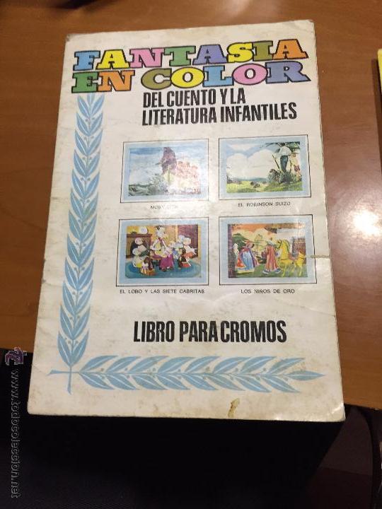 Collectable Incomplete Albums: FANTASIA EN COLOR ALBUM CON 107 CROMOS SE VENDEN SUELTOS