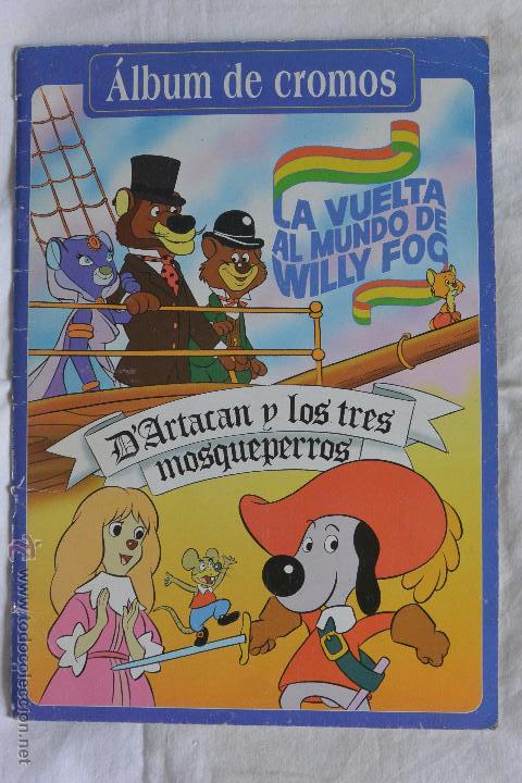 Coleccionismo &Aacute;lbumes: ALBUM CROMOS PlaNCHA LA VUelTA MUNDO WILLY FOG Y D&Aacute;RTACAN TRES MOSQUEPERROS