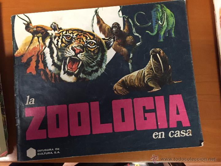 Collectable Incomplete Albums: ZOOLOGIA DIFUSORA DE CULTURA ALBUM CON 272 CROMOS SE VENDEN SUELTOS