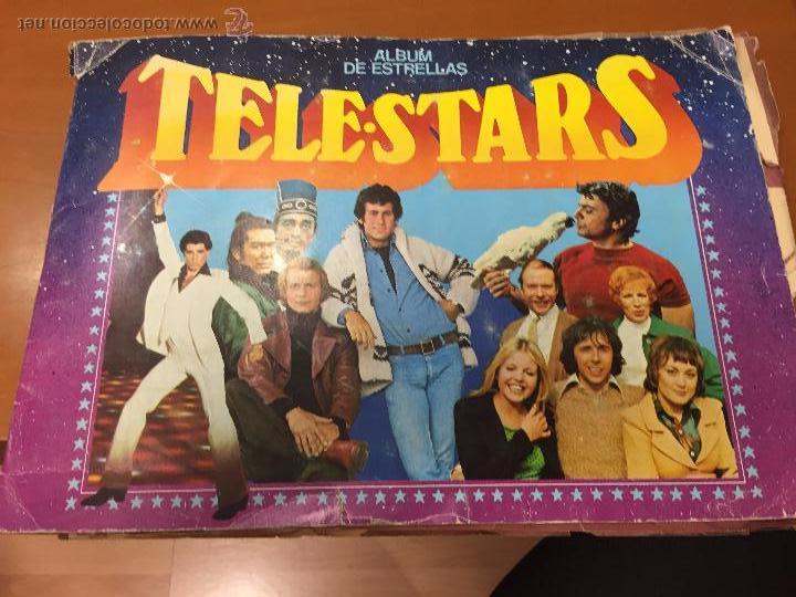 Collectionnisme Albums: TELE STARS ALBUM CON 177 CROMOS SE VENDEN SUELTOS