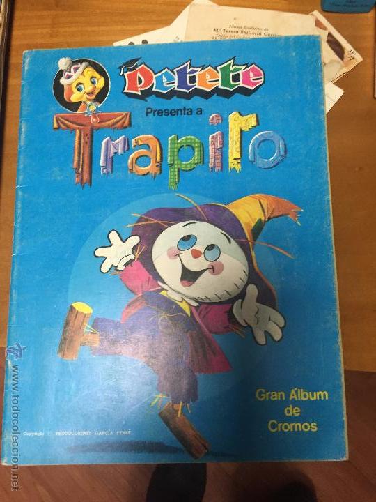 Collectable Incomplete Albums: TRAPITO ALBUM CON 16 CROMOS SE VENDEN SUELTOS