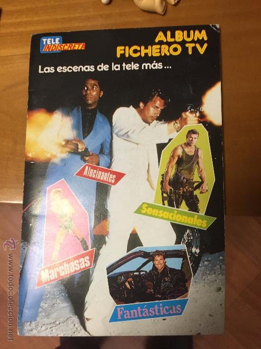 Collectable Incomplete Albums: ALBUM FICHERO TV ALBUM CON 112 CROMOS SE VENDEN SUELTOS