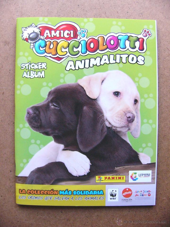 Collectable Incomplete Albums: Sticker album de cromos Amici Cucciolotti Animalitos de Panini 2015 ( Vacio y sin usar )