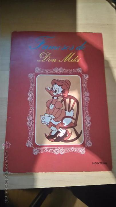 Collezionismo Album: FAMOSOS DE DON MIKI. FALTA UN CROMO. MONTENA A&Ntilde;OS 80