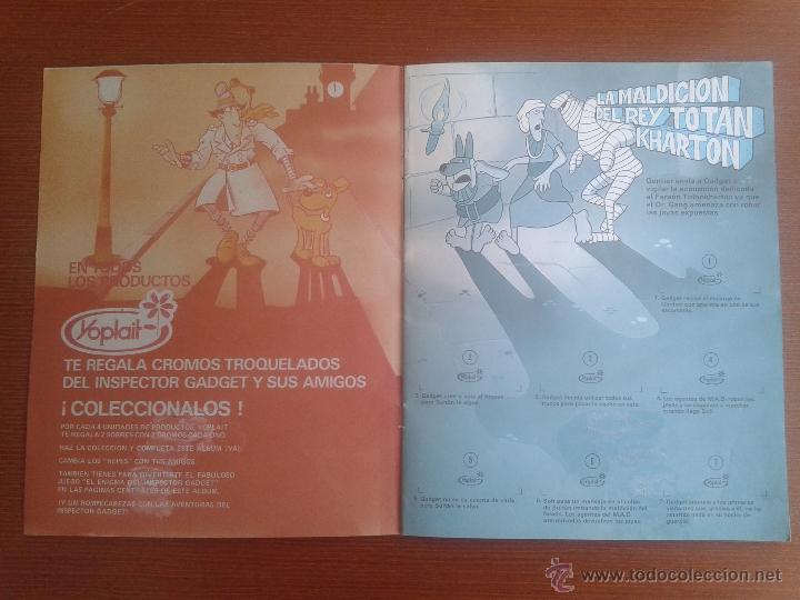 Coleccionismo &aacute;lbumes: INSPECTOR GADGET - Foto 3