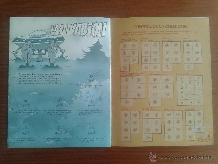 Coleccionismo &aacute;lbumes: INSPECTOR GADGET - Foto 9