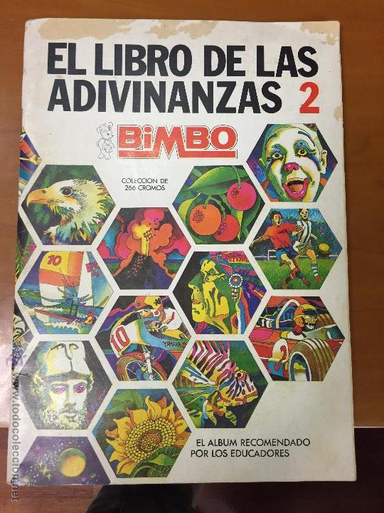 Collectable Incomplete Albums: LIBRO DE LAS ADIVINANZAS 2 A FALTA DE UN CROMO SE VENDEN SUELTOS