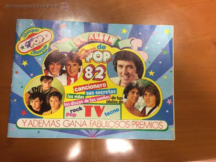 Coleccionismo &Aacute;lbumes: super pop 82 nuevo a estrenar sin cromos