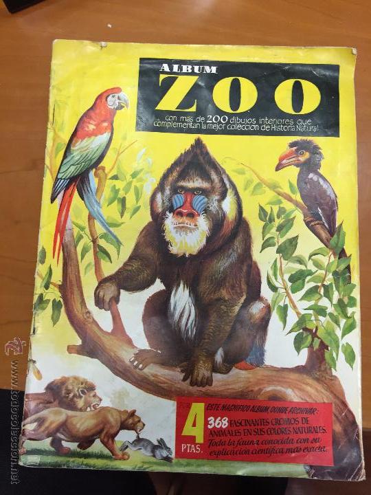 Collezionismo Album: ALBUM ZOO GERPLA MUY BUEN ESTADO CON 206 CROMOS SE ESTUDIA VENDER SUELTOS