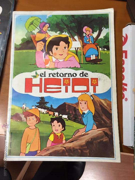 Collezionismo Album: EL RETORNO DE HEIDI ALBUM CON 161 CROMOS SE VENDEN SUELTOS