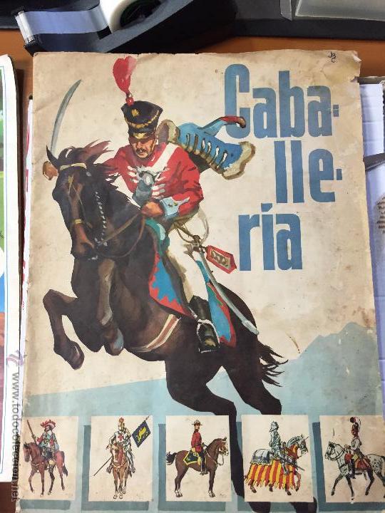 Collezionismo Album: CABALLERIA ALBUM COMPLETO A FALTA DE 4 CROMOS 17-134-178 Y 179 SE ESTUDIA VENDER SUELTOS
