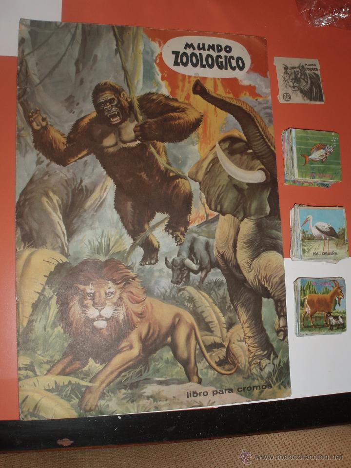 Collezionismo Album: ALBUM MUNDO ZOOLOGICO SOLO FALTAN 9 CROMOS