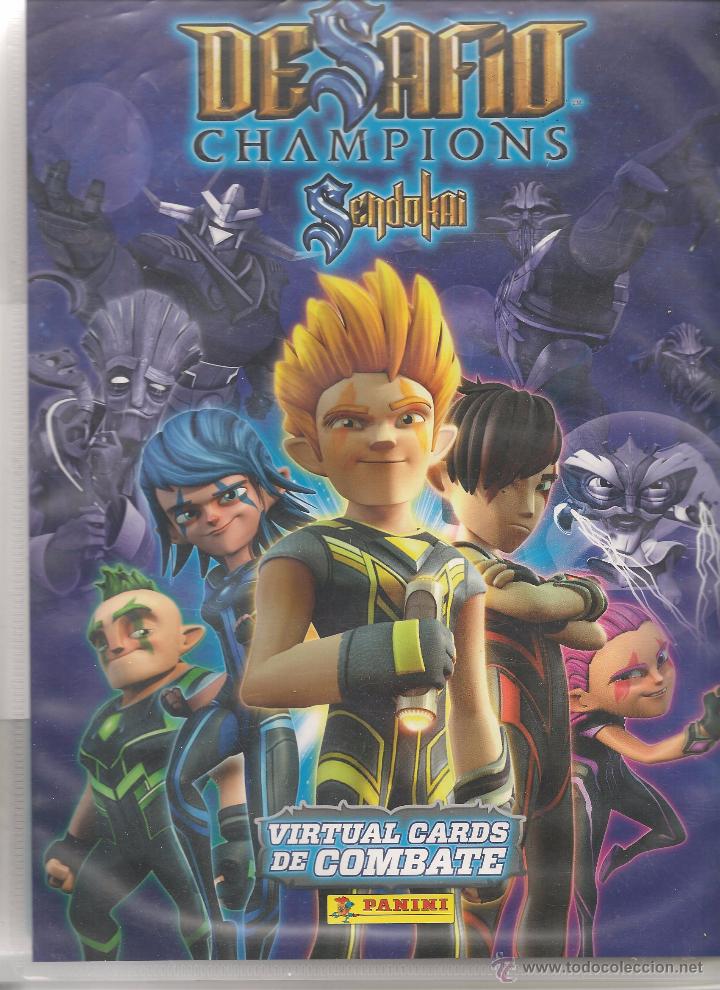 Collectionnisme Albums: DESAFIO CHAMPIONS. SENDOKAI. VIRTUAL CARDS DE COMBATE. &Aacute;LBUN + 45 CARDS. PANINI (B/A14)