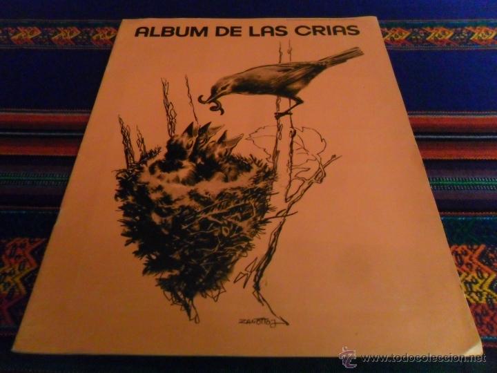 Collezionismo Album: ALBUM DE LAS CR&Iacute;AS INCOMPLETO CON 11 CROMOS DE 38. EDICIONES ABRIL 1972. MUY BUEN ESTADO.