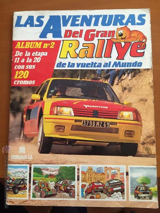 Collezionismo Album: las aventuras del gran rallye falta el cromo 127-176-177-178-179-180 se venden sueltos