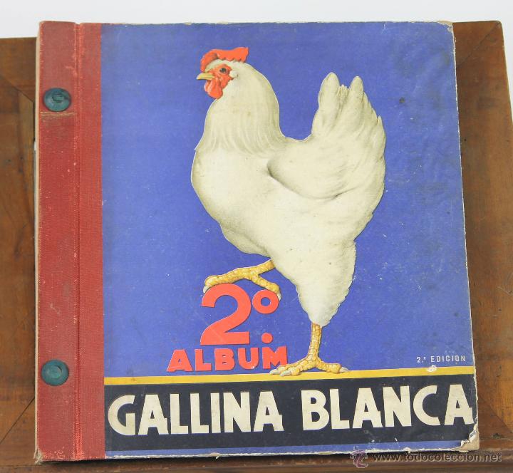 Coleccionismo &Aacute;lbumes: 7100 - 2&ordm; &Aacute;LBUM GALLINA BLANCA. INCOMPLETO. VV. AA.(VER DESCRIP). A&Ntilde;OS 40-50.