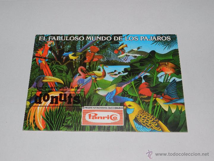 Collezionismo Album: ALBUM PANRICO , EL FABULOSO MUNDO DE LOS PAJAROS , ALBUM VACIO , PLANCHA, BUEN ESTADO