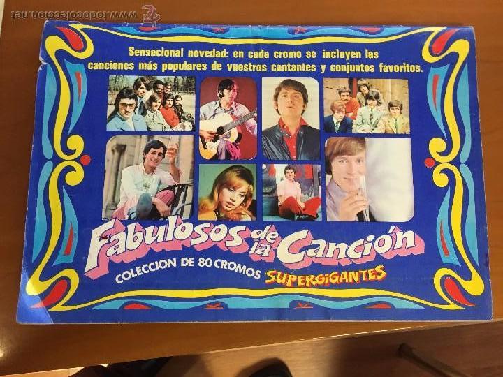 Collezionismo Album: fabulosos de la cancion con 81 cromos estudia vender suel