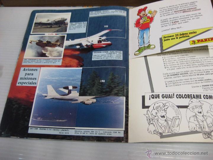 Coleccionismo &aacute;lbumes: Aviones Panini - Foto 19