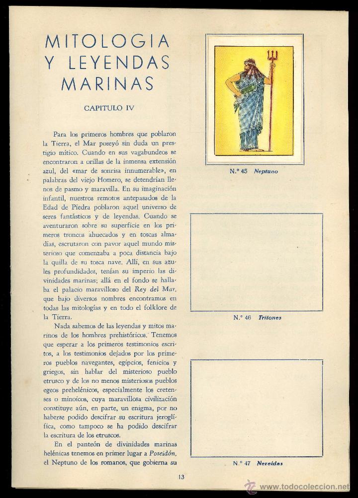 Coleccionismo &aacute;lbumes: El Mar. Chocolates Soler 1956 - Foto 4