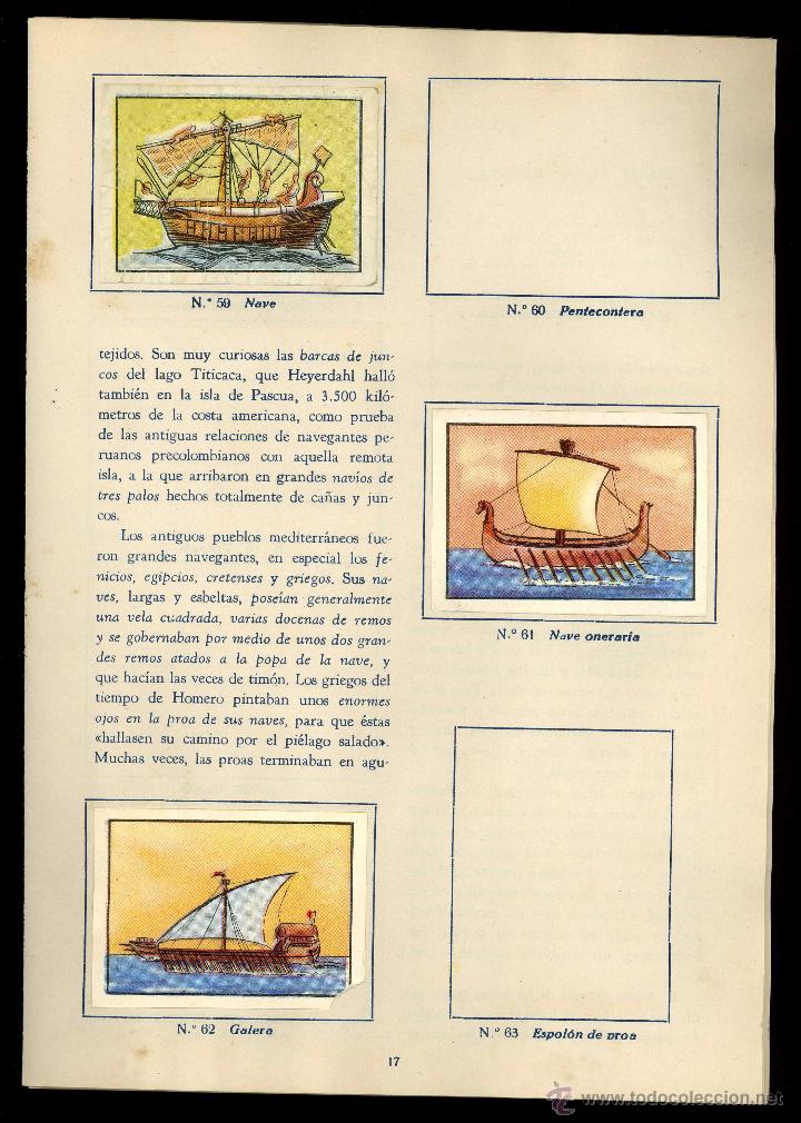 Coleccionismo &aacute;lbumes: El Mar. Chocolates Soler 1956 - Foto 5