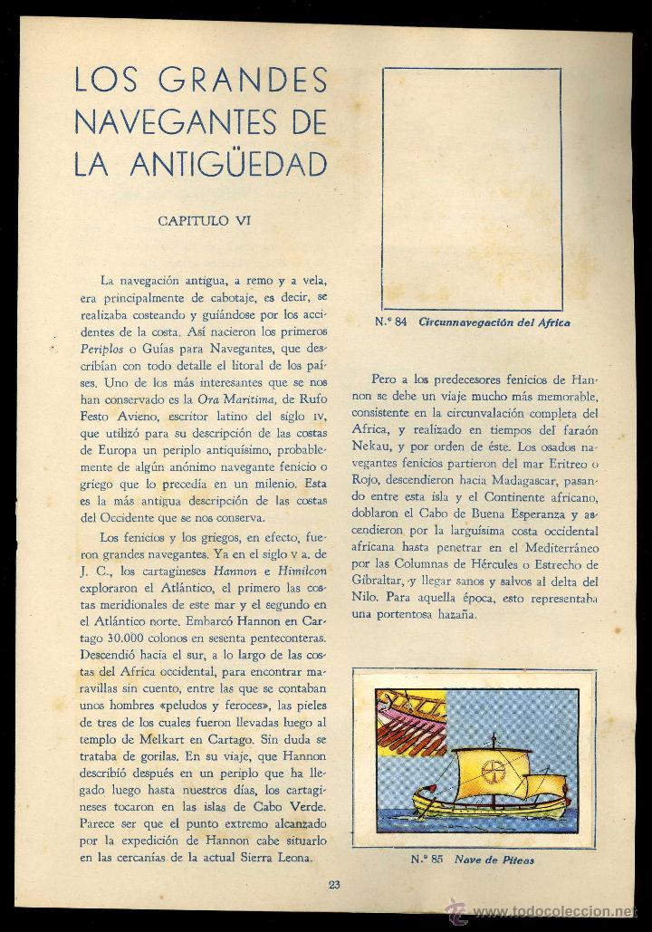 Coleccionismo &aacute;lbumes: El Mar. Chocolates Soler 1956 - Foto 6